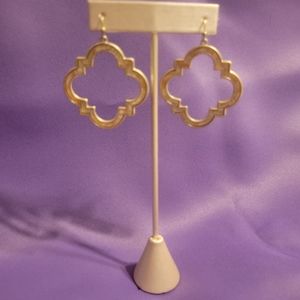 🌺Fashion Gold Abstract Light Blush Earrings🌺